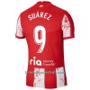 Camiseta de fútbol Atlético Madrid Luis Suarez 9 Primera Equipación 2021/22 - Hombre